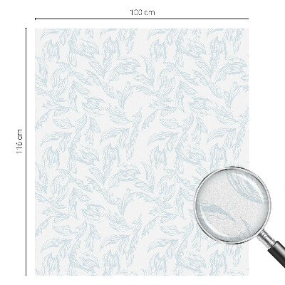 Öntapadós belátásgátló fólia Éteri levelek