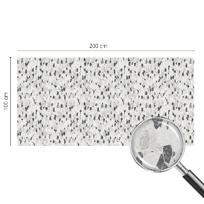 Öntapadós üvegfólia vitrázs mintával Finom elegancia