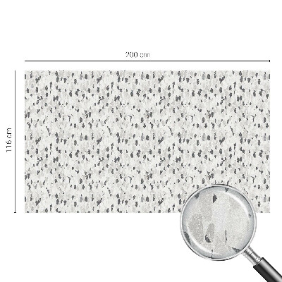 Öntapadós üvegfólia vitrázs mintával Finom elegancia