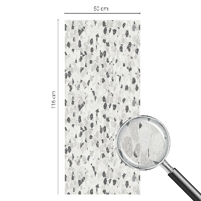 Öntapadós üvegfólia vitrázs mintával Finom elegancia