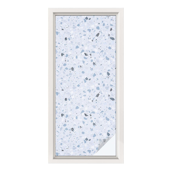 Öntapadós ablakfólia ólomüveg mintával Modern mozaik