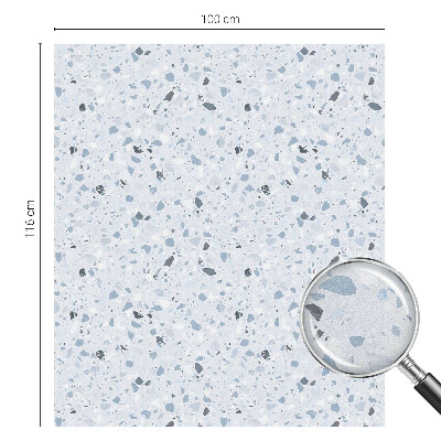 Öntapadós ablakfólia ólomüveg mintával Modern mozaik