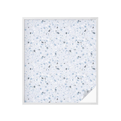 Öntapadós ablakfólia ólomüveg mintával Modern mozaik