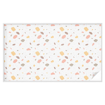 Színes mintás ablakfólia Absztrakt terrazzo