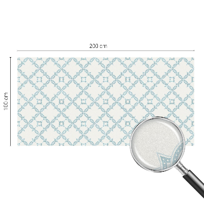 Dekoratív üvegfólia ablakra Kék geometria