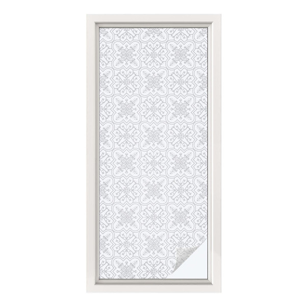 Öntapadós belátásgátló fólia Virágszimmetria