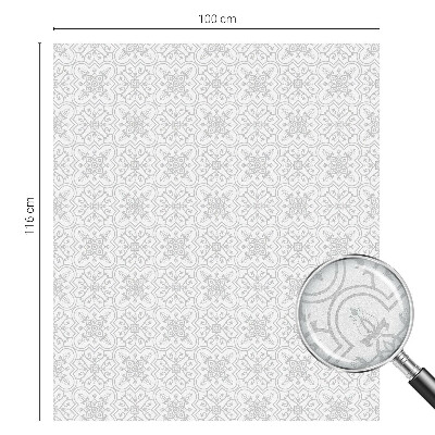 Öntapadós belátásgátló fólia Virágszimmetria
