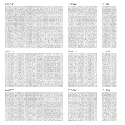 Öntapadós belátásgátló fólia Virágszimmetria