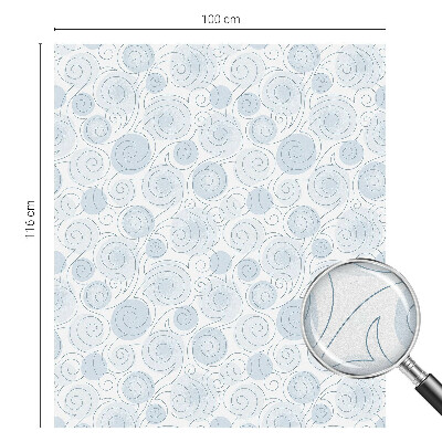 Öntapadós belátásgátló fólia Spirális minták