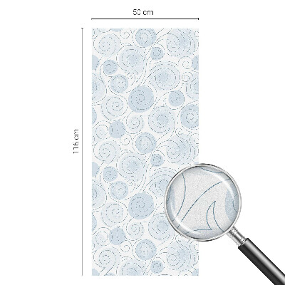 Öntapadós belátásgátló fólia Spirális minták