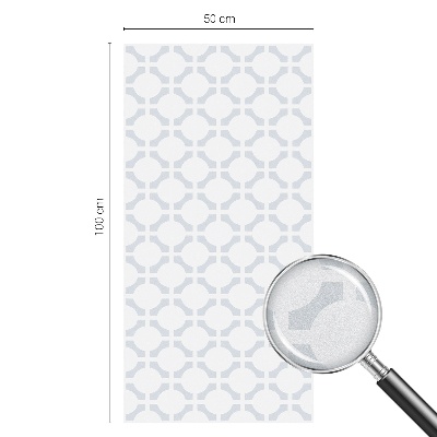 Színes mintás ablakfólia Geometrikus elegancia