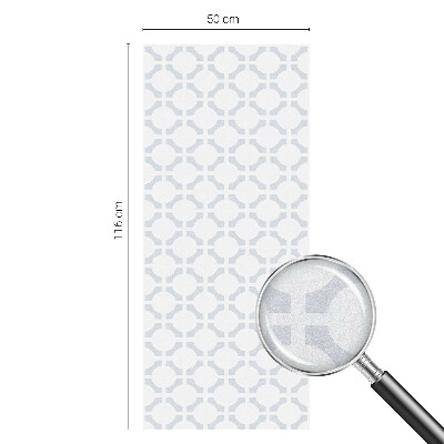 Színes mintás ablakfólia Geometrikus elegancia