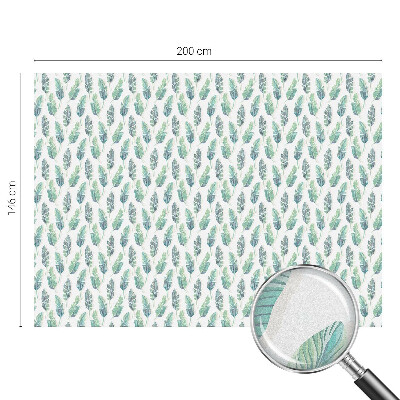 Dekoratív üvegfólia ablakra Trópusi levelek