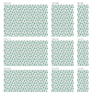 Dekoratív üvegfólia ablakra Trópusi levelek