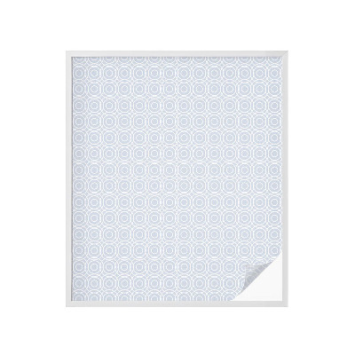 Öntapadós üvegfólia vitrázs mintával Modern geometria