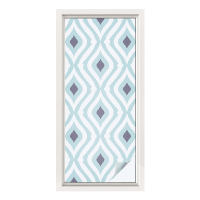 Színes mintás ablakfólia Modern elegancia