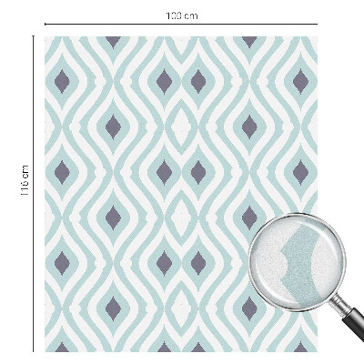 Színes mintás ablakfólia Modern elegancia