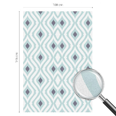 Színes mintás ablakfólia Modern elegancia