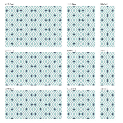 Színes mintás ablakfólia Modern elegancia