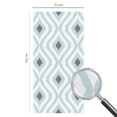 Színes mintás ablakfólia Modern elegancia