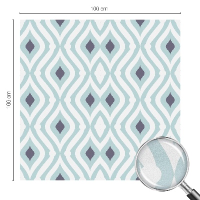 Színes mintás ablakfólia Modern elegancia