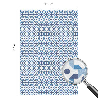 Dekoratív üvegfólia ablakra Harmonikus minta