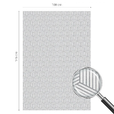 Öntapadós belátásgátló fólia Hatszögletű szilárd anyagok