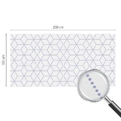 Öntapadós ablakfólia ólomüveg mintával Lila rombuszok
