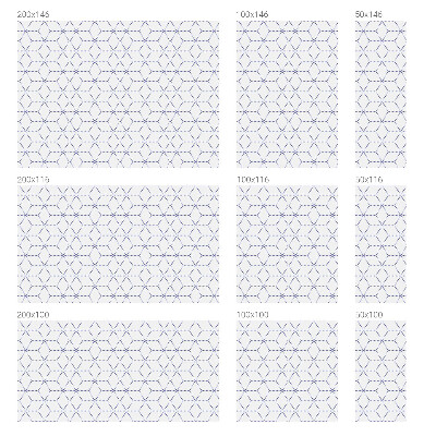 Öntapadós ablakfólia ólomüveg mintával Lila rombuszok