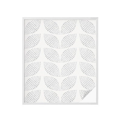 Dekoratív üvegfólia ablakra Pontozott levelek