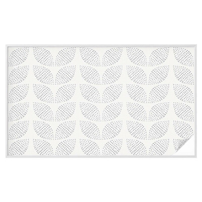 Dekoratív üvegfólia ablakra Pontozott levelek