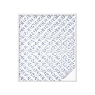 Öntapadós ablakfólia ólomüveg mintával Finom rozetták