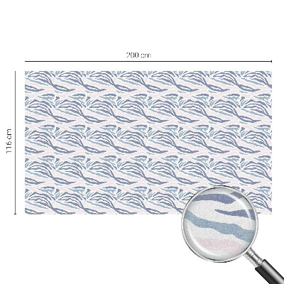 Dekoratív üvegfólia ablakra Zebra minta