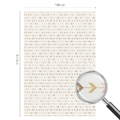 Színes mintás ablakfólia Nyílminta