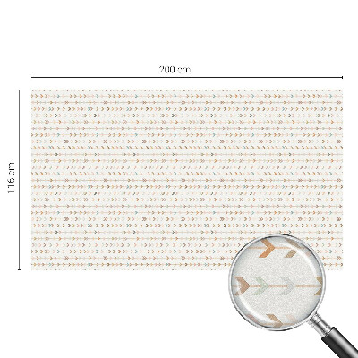 Színes mintás ablakfólia Nyílminta