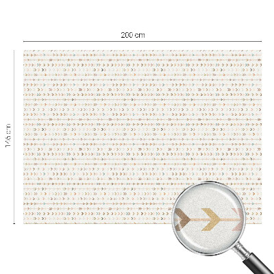 Színes mintás ablakfólia Nyílminta