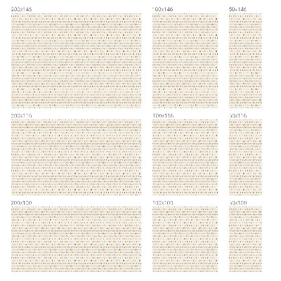 Színes mintás ablakfólia Nyílminta