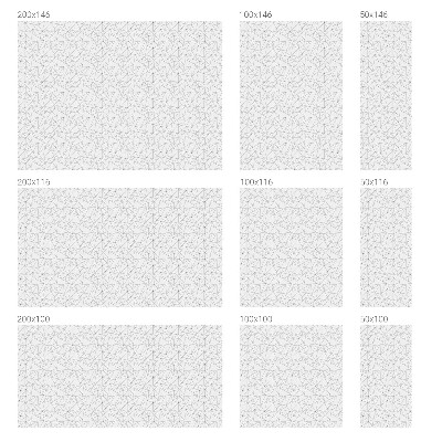 Öntapadós üvegfólia vitrázs mintával Geometriai minták