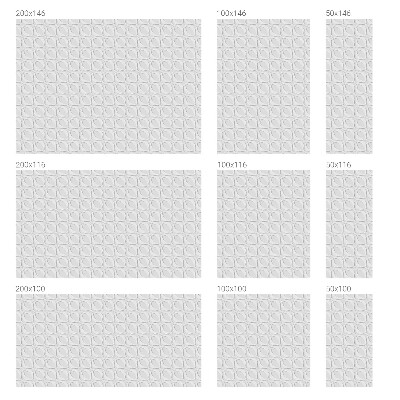 Öntapadós belátásgátló fólia Hullámos formák