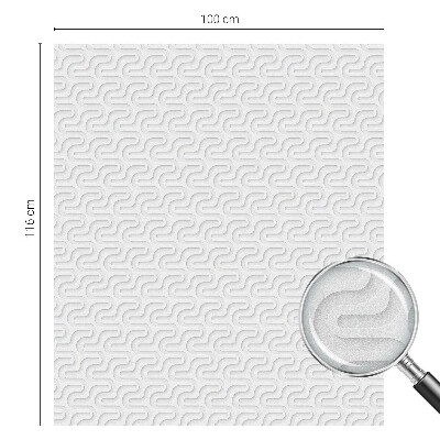 Dekoratív üvegfólia ablakra Minimalista dizájn