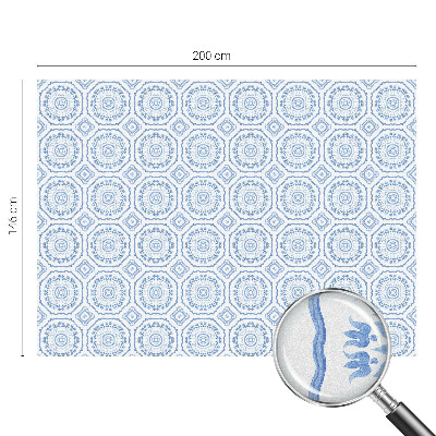 Öntapadós ablakfólia ólomüveg mintával Virágdíszek