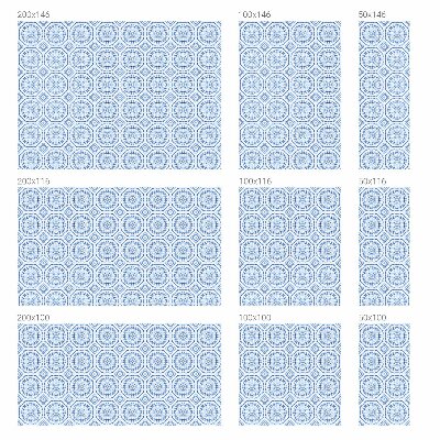 Öntapadós ablakfólia ólomüveg mintával Virágdíszek