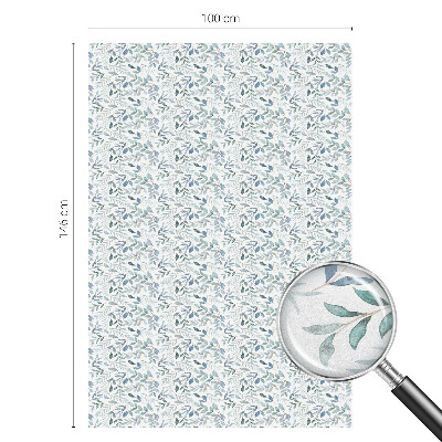 Dekoratív üvegfólia ablakra Idilli levelek