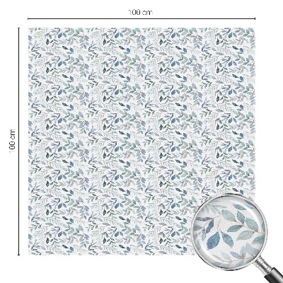 Dekoratív üvegfólia ablakra Idilli levelek