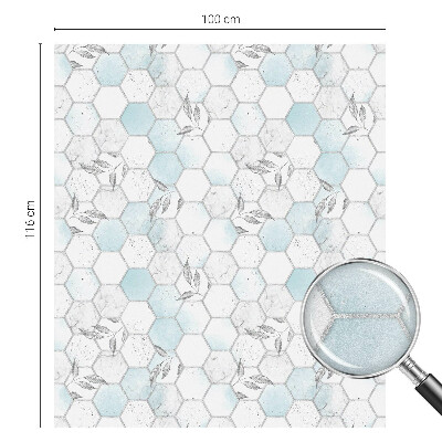 Öntapadós belátásgátló fólia Levélcserép