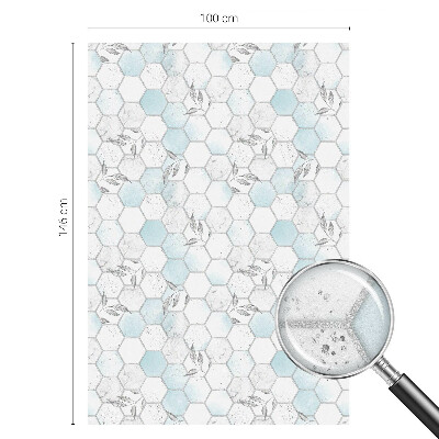 Öntapadós belátásgátló fólia Levélcserép