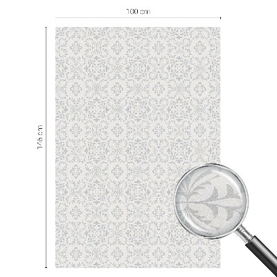 Dekoratív üvegfólia ablakra Növényi díszek