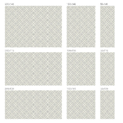 Dekoratív üvegfólia ablakra Virágos rozetták