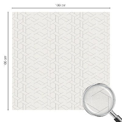 Színes mintás ablakfólia Geometrikus fonat