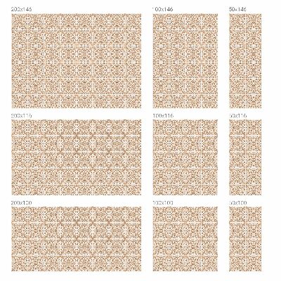 Öntapadós belátásgátló fólia Klasszikus dísz